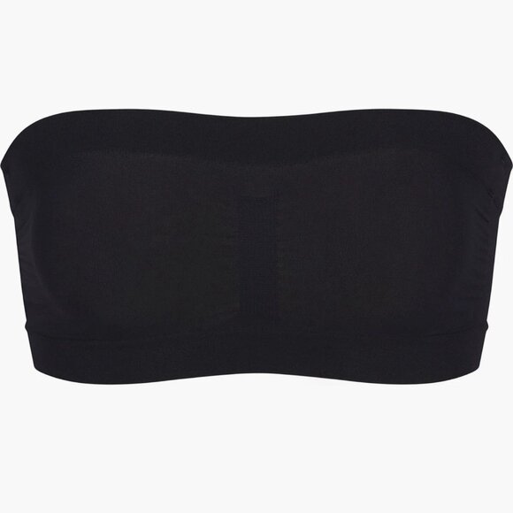 SKIMS Black Seamless Bandeau Bra XL - Picture 11 of 11
